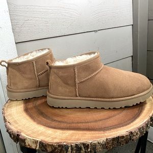 Ugg Ultra Mini Classic Boot In camel size 7